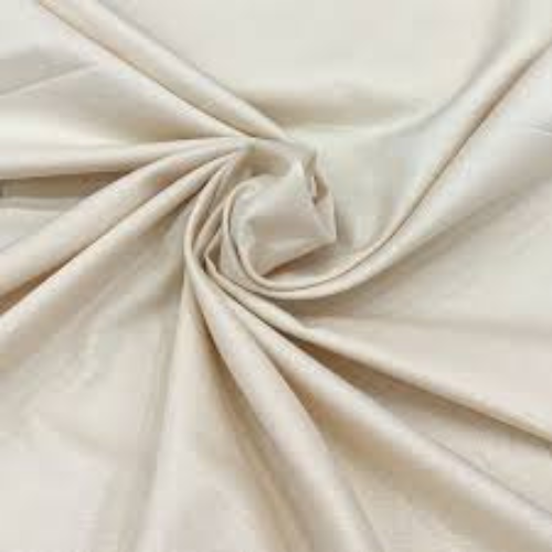Creme Cotton Plain Fabric